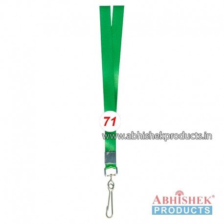 Parrot Green Shine Tags and landyard (T71)