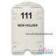 54X86 Mm Vertical Transparent Holder (No 111)