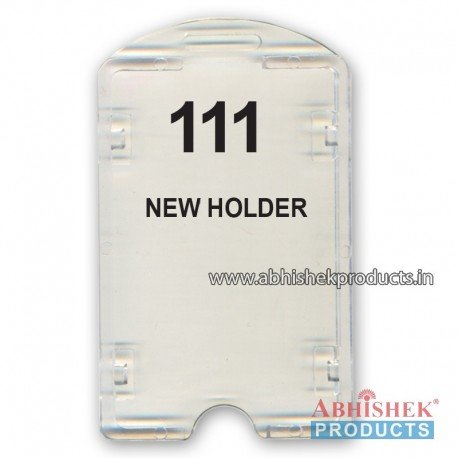 54X86 Mm Vertical Transparent Holder (No 111)